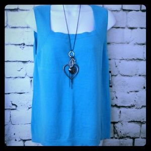 👉 NWT-Madison brand, sleeveless shirt, Size Large